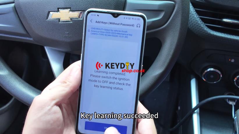 how-to-add-a-2021-chevrolet-onix-key-without-pin-using-keydiy-kd-x4-8