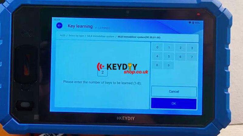 how-to-add-an-audi-mlb-key-with-keydiy-kd-x6-11